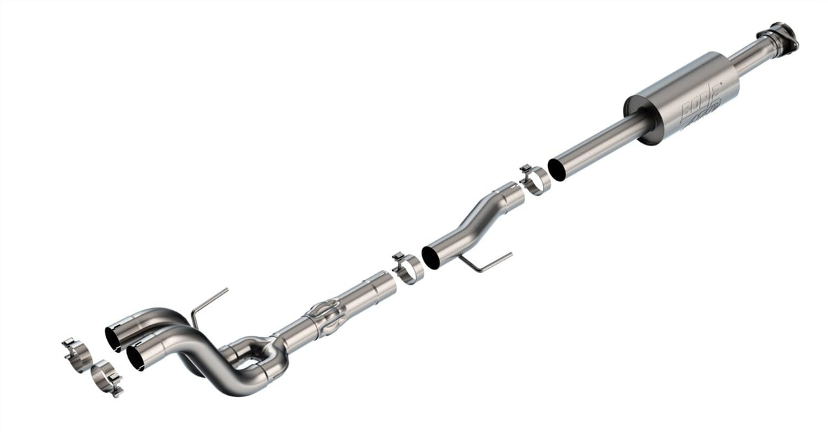 BORLA 60732 Borla 21-23 Compatible with/Replacement for Ford F-150 Tremor Exhaust Pipe