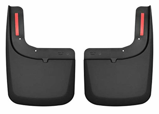 Husky Liners 58471 Husky Liners - Front Mud Guards – 2017-2022 Ford F-250/F-350 Super Duty w/OEM Fender Flares, Front Set - Black, 2 Pc – 58471