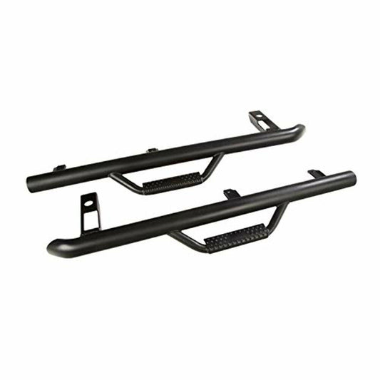 RUGGED RIDGE 11596.11 Rugged Ridge | Spartan Nerf Bar Kit, Textured Black | 11596.11 | Fits 1997-2006 Jeep Wrangler TJ