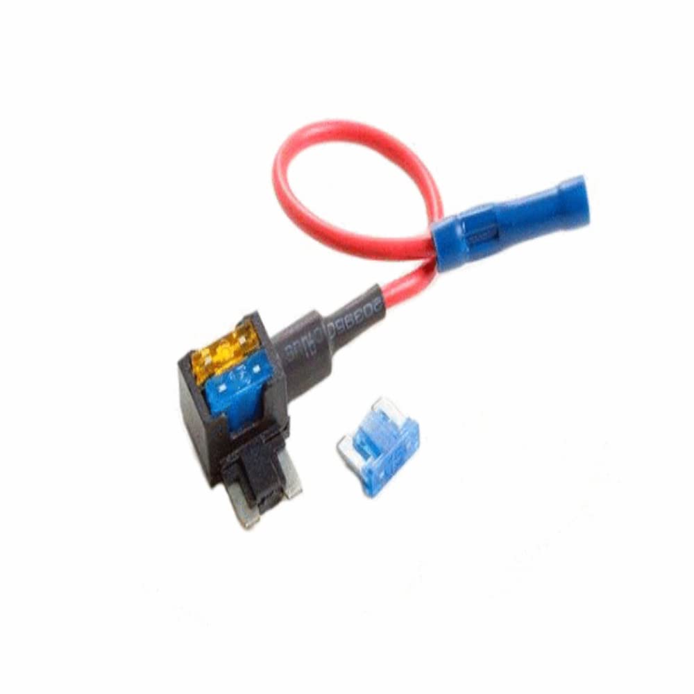 WIRTHCO 30105 WirthCo Battery Doctor 30105 Low Profile APS Add-A-Circuit Dual Fuse Holder, 10 Amp at 12 Volt, 16 Gauge 5 Inch Lead Wire, Fuse Tap Adapter (30105)