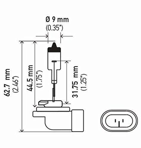 HELLA 898 HELLA 898 Standard Halogen Bulb, 12 V, 37.5W