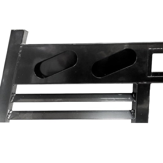 CATTLEMAN FR302L Cattleman HD FR302L Headache Rack Fits Ford F-150 2021-2026 Black Powder-Coated Steel Can Be Used with Cross Bed Tool Box with Louvers Lights Cutout