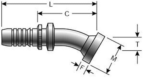 Gates G20404-2020 GlobalSpiral Couplings, Caterpillar Style