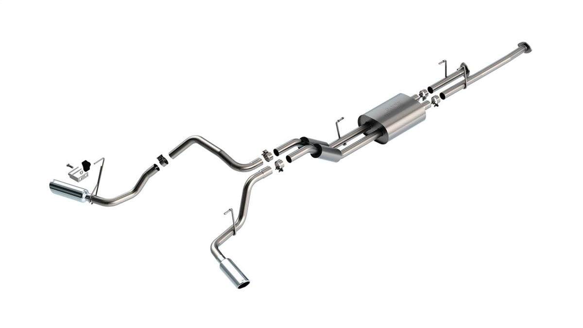 BORLA 141023 Borla 09-21 Toyota Tundra 5.7L S-Type Cat-Back Exhaust - 4in Stainless Tips