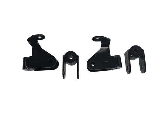 FABTECH FTS24241 Fabtech Spacer Lift Kit With Stealth Shocks, Black, FTS24241