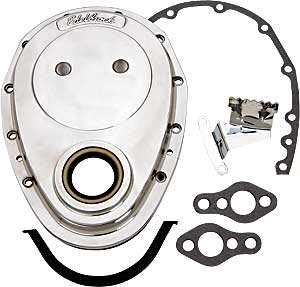 EDELBROCK 4240 Edelbrock 4240 Aluminum Timing Cover, Multi, One Size