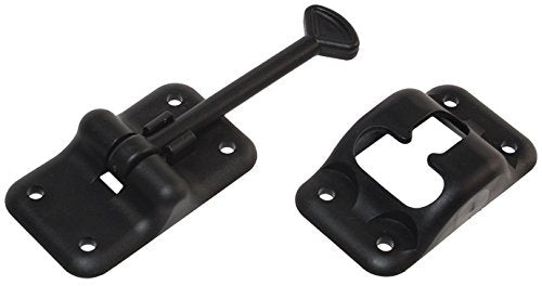 RV DESIGNER E232 RV Designer E232-3.50" T-Style RV Entry Door Holder, Black
