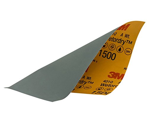 3M 32023 3M 32023 Job Packed Abrasives Imperial Wetordry Sheet, 9 X 11 in. 1500, 5 Sheets per Pack