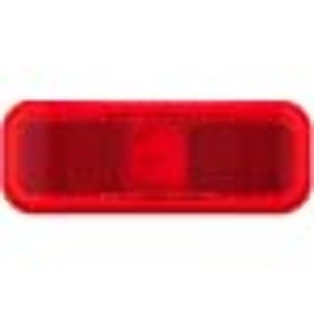 OPTRONICS MCL44RB1 Optronics MCL44RB1 LED MARK LIGHT;RECT;1 WIRE;RED