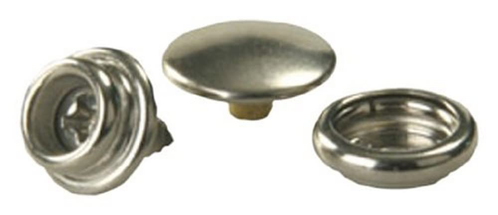 JR PRODUCTS 81585 JR Products 81585 Fabric-to-Wall Snap Kit Silver