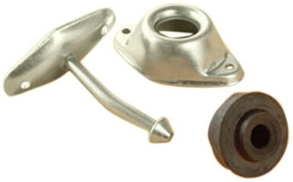 RV DESIGNER E255 RV Designer E255-3" Angled Metal Plunger RV Entry Door Holder, Zinc Base