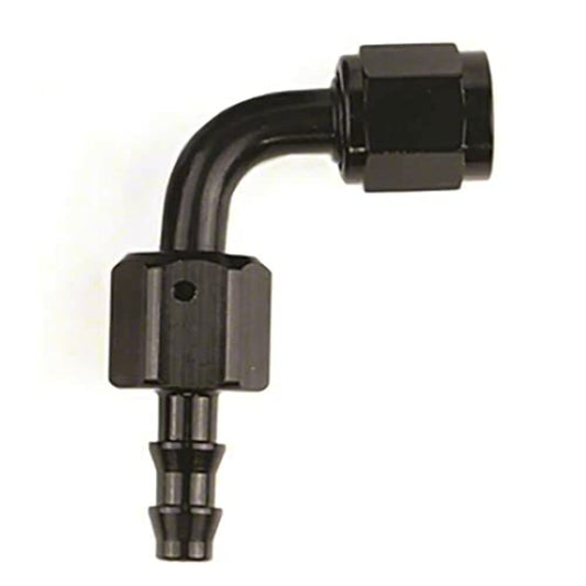 SPEEDFX 520690BK Speedfx 520690BK -6AN X 90 BLK PUSH-ON HOSE END