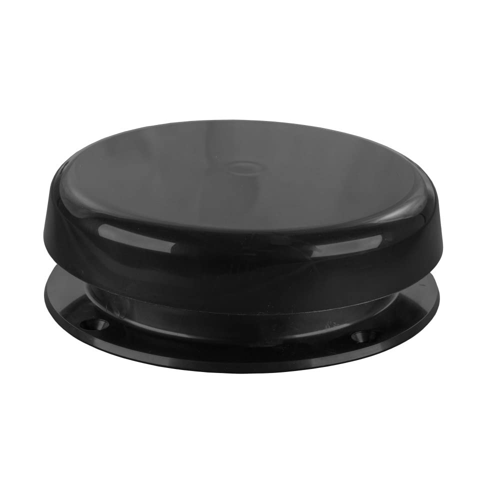 JR PRODUCTS 02-29115 JR Products 02-29115 Mushroom Style Plumbing Vent (Black),1 Pack