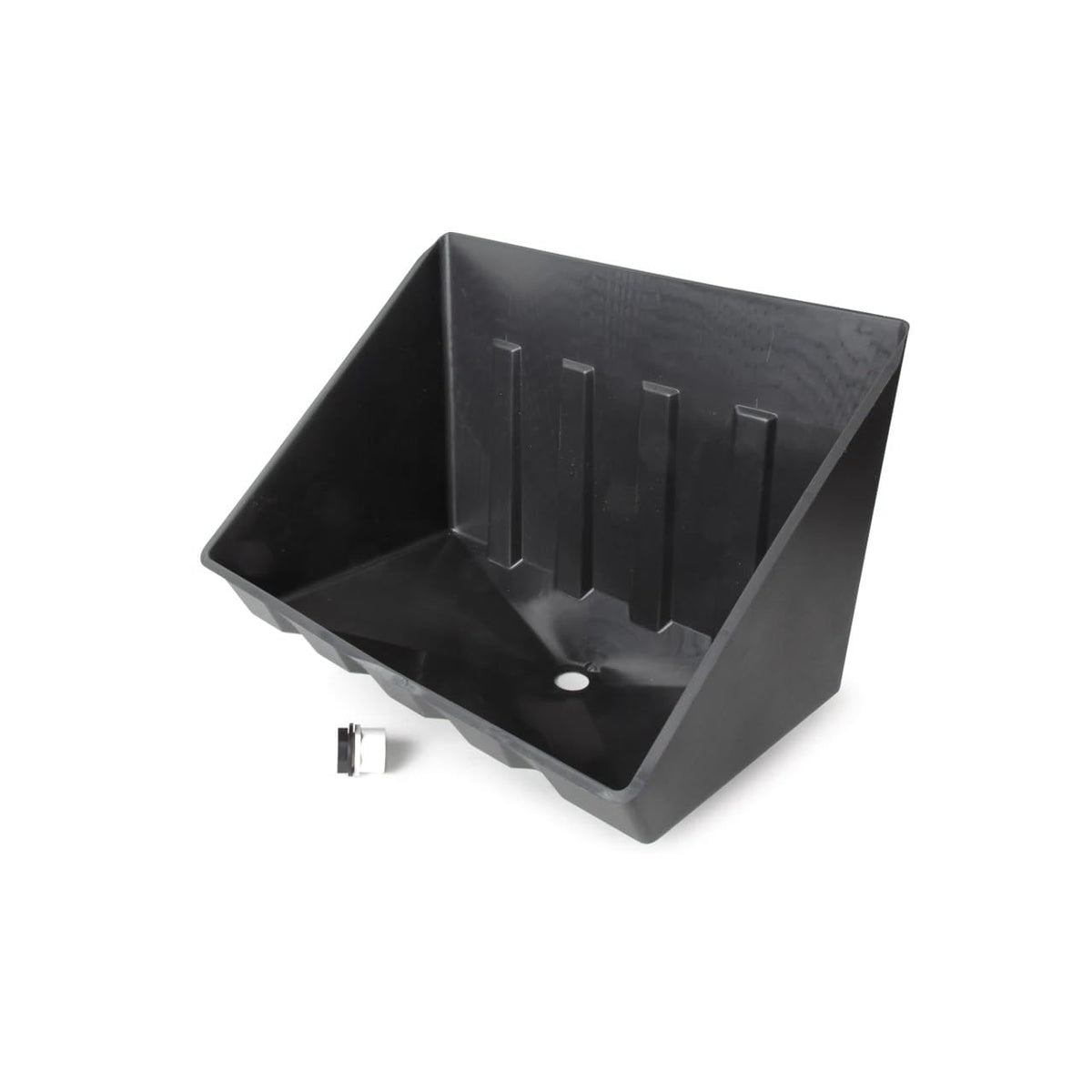 CAMCO 11470 Camco Tankless Water Heater Drain Pain with PVC Fitting, Protects Against Water Damage and Easy Flushing Access for RVs, Campers and Home Use, Black