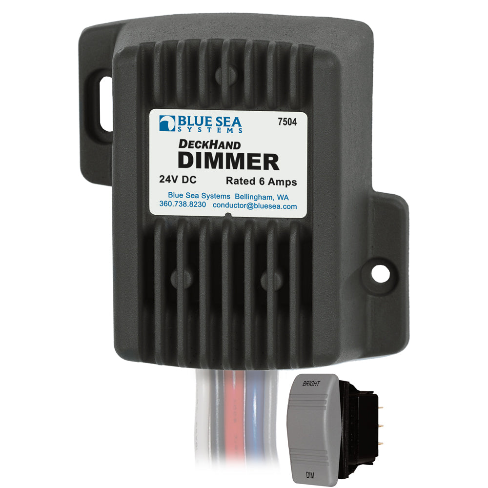 Blue Sea Systems 7504 Blue Sea 7504 DeckHand Dimmer - 6 Amp/24V