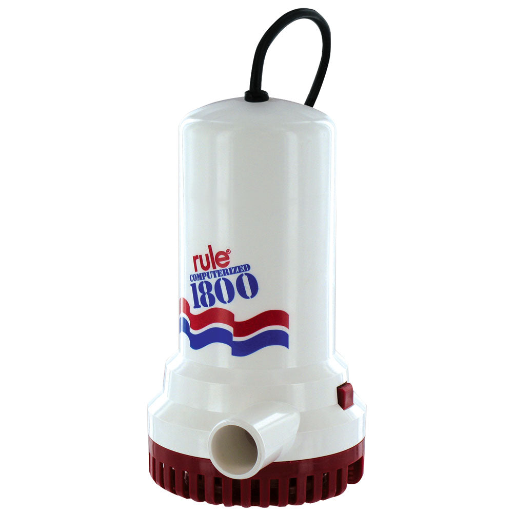 Rule A53S Rule 1800 Sump/Utility Pump w/8' Cord - 110V Automatic