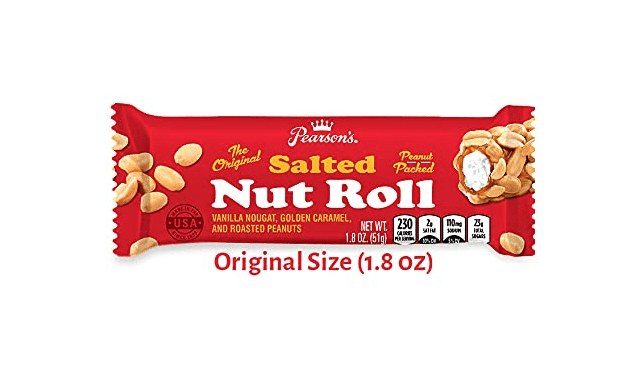 Pearson's Pearson's Original Salted Nut Roll Candy Bars, 24 Count