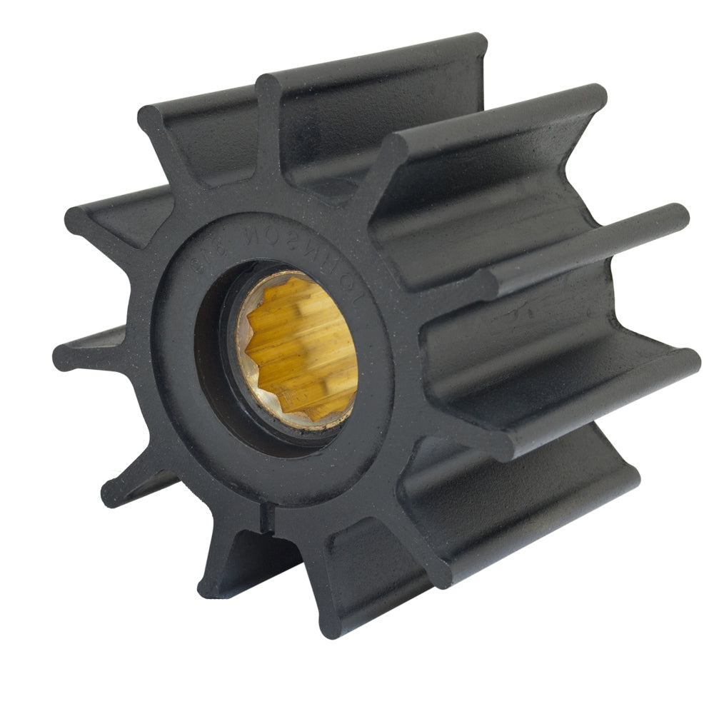 Jabsco 17935-0001-P Jabsco Impeller Kit - 12 Blade - Neoprene - 3-¾" Diameter - Brass Insert - Spline Drive