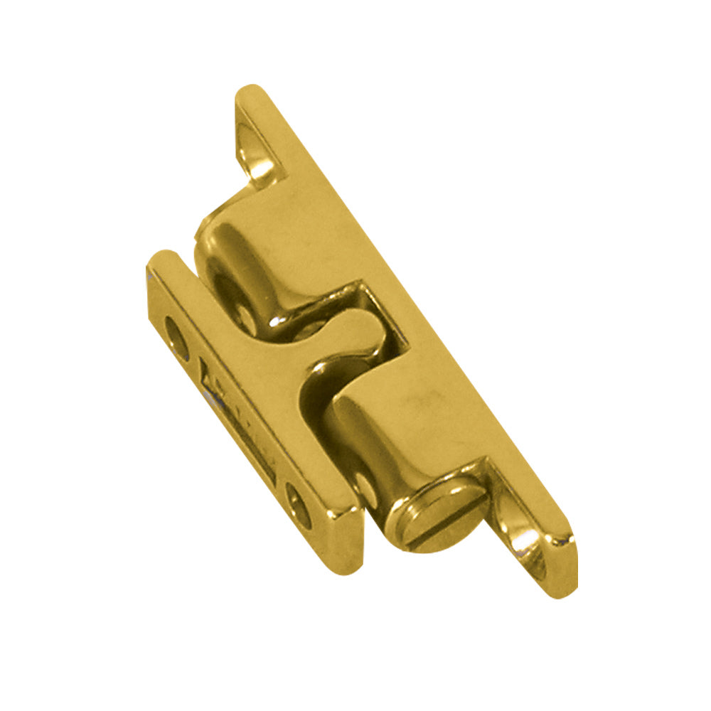 Whitecap S-5032 Whitecap Stud Catch - Brass - 1-15/16" x 3/8"