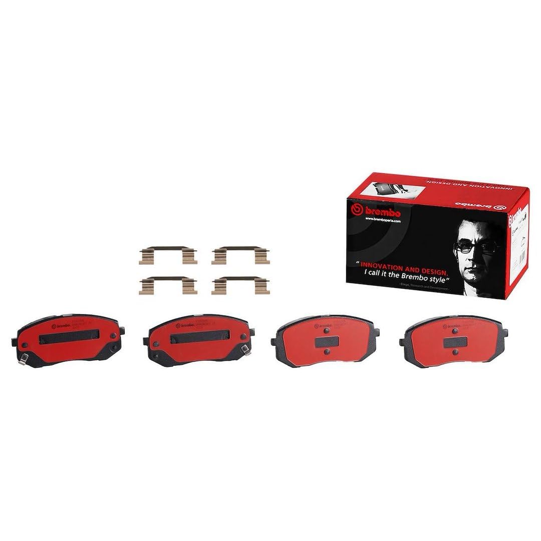 BREMBO P30056N Brembo P30056N Premium Ceramic Front Disc Brake Pad Set HYUNDAI/HYUNDAI (BEIJING)/KIA/KIA (DYK) OE# 581012SA70
