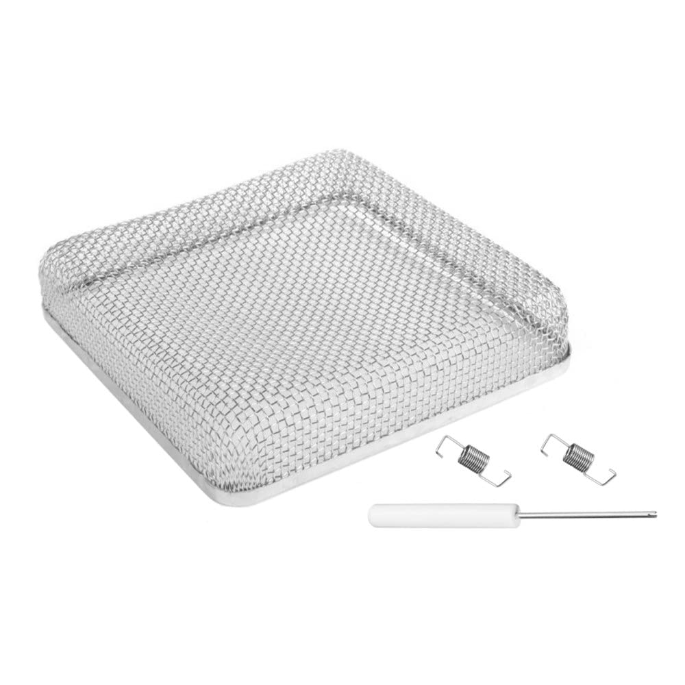 JR PRODUCTS 06-30225 JR Products 06-30225 Mud Dauber Screen for Water Heater Doors - 6-3/4" x 6-3/4" x 1-5/16"