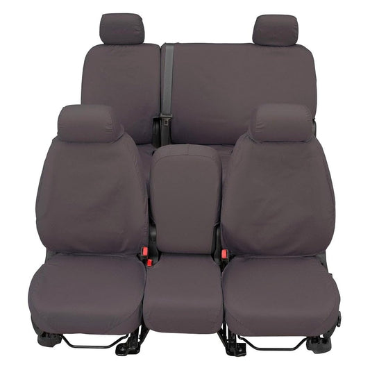 COVERCRAFT SS7527PCGY Covercraft SS7527PCGY - SeatSaver Polycotton 2nd Row Gray Custom Seat Covers