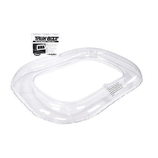 TRAILFX 20000 TrailFX 20000 Inflatable Camper to Rear Window Seal Truck Boot Clear PVC Truck Boot 20 x 13 Inch Fills Cab to Camper Gaps Up to 3 Inches