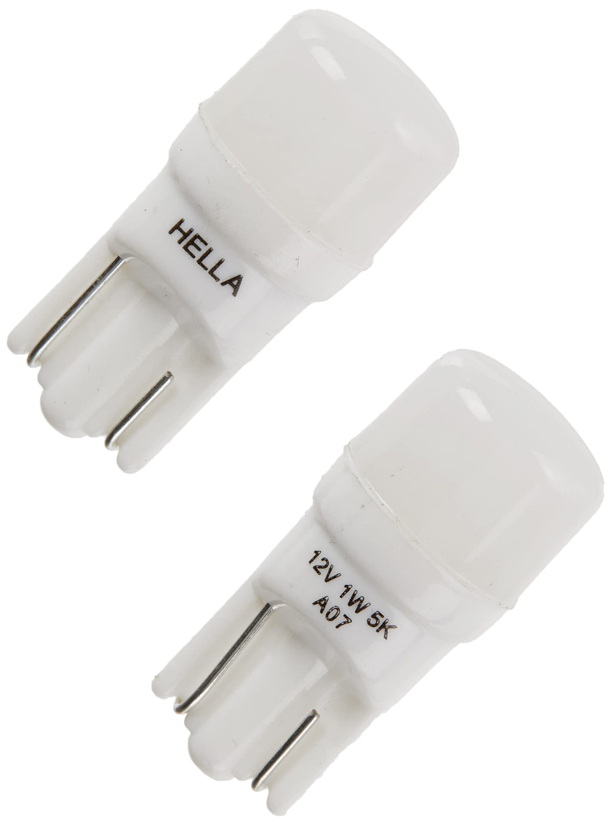 Hella 921LED5K 5K Bulb Led 921 12V 1W W2.1X9.5D 5000K Pair