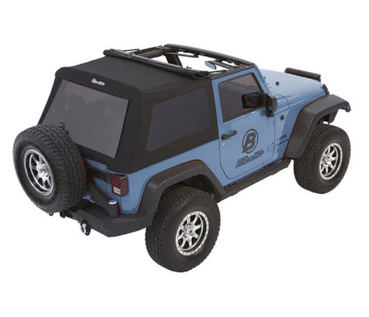 BESTOP 54922-17 Bestop Trektop Glide 5492217 for Jeep Wrangler JK 2-Door 2007-2018