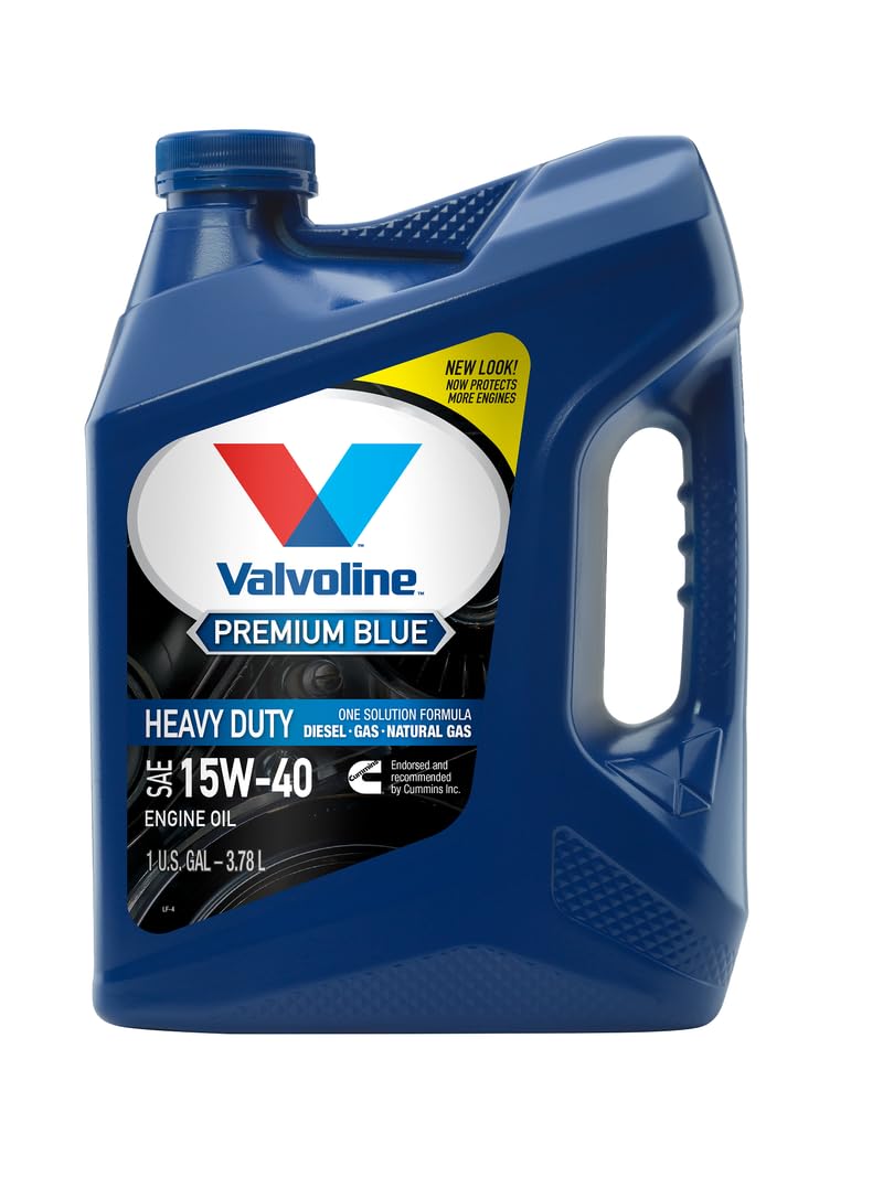 VALVOLINE 773780 Valvoline Premium Blue One Solution SAE 15W-40 Diesel Engine Oil 1 GA