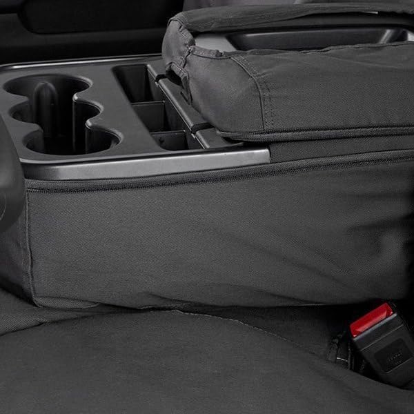 Covercraft SS2536PCCH COVERCRAFT SeatSaver Front Row Polycotton Charcoal Charcoal SS2536PCCH
