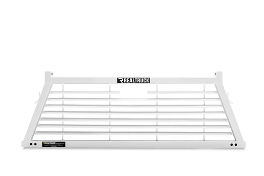 BACKRACK 12800W RealTruck BACKRACK Safety Rack Frame Only, White | 12800W | Fits 2017-2020 Ford F-250/F-350/F-450 Super Duty; 2002-2025 Dodge RAM 1500/2500/3500; 2017-2020 Ford F-250/F-350/F-450 & Others