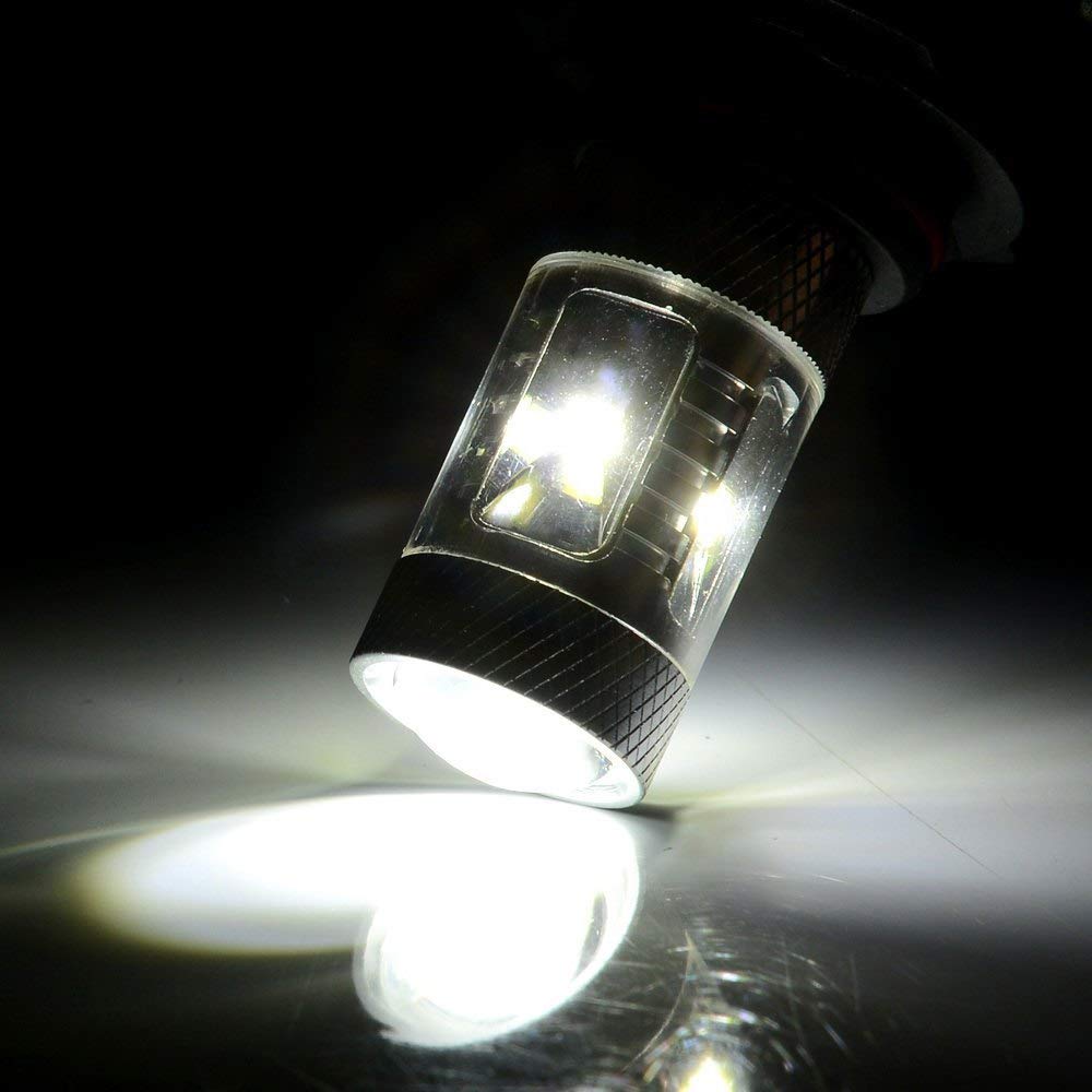 PUTCO 250010W Putco 250010W Optic 360 H10 High Power LED Fog Lamp Bulb - Pack of 2