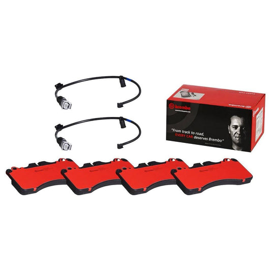 BREMBO P83154N Brembo P83154N Premium Ceramic Front Disc Brake Pad Set LEXUS OE# 044650W151