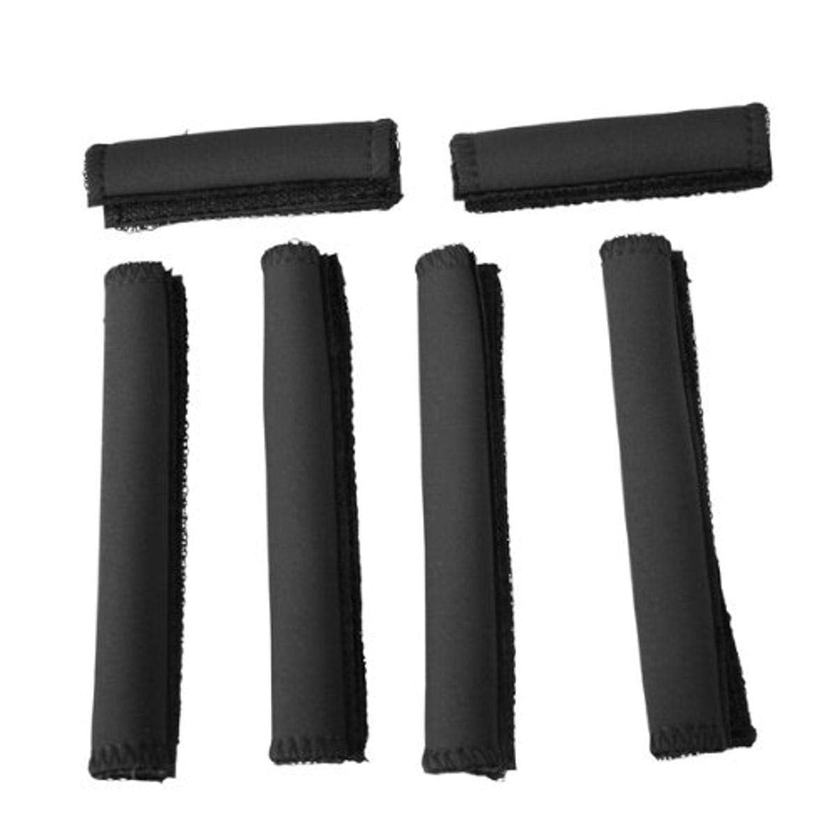 RUGGED RIDGE 63305.50 Rugged Ridge | Handlebar Wrap Kit, Black, 6 Piece | 63305.50 | Fits 2004-2011 Yamaha Rhino UTV