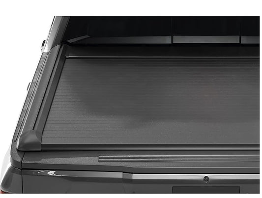 TRAILFX TFX6001 TrailFX TFX6001 Hard Retractable Tonneau Cover Fits 2020-2021 Chevrolet Silverado 1500 Manual Retractable with Key Lock Black Matte Powder Coated Aluminum Top Rail Mount with T-Slot Rails