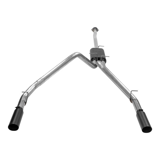 FLOWMASTER 817843 Flowmaster 817843 American Thunder Cat-Back Exhaust Dual 3 Inch Stainless 4 Inch Tips Compatible with 2019-2024 RAM 1500 New Body 5.7L 2/4WD 140.5 144.6 153.5 Inch Wheelbase 5.7 6.4 Foot Bed
