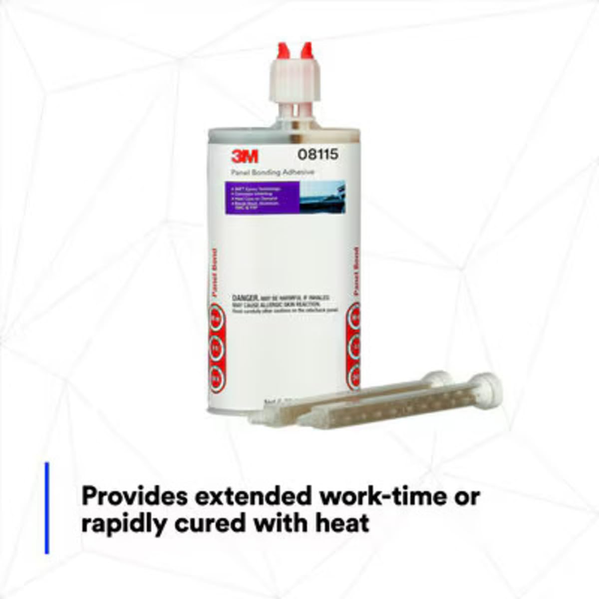 3M 08115 3M Panel Bonding Adhesive 08115, 200 mL Cartridge