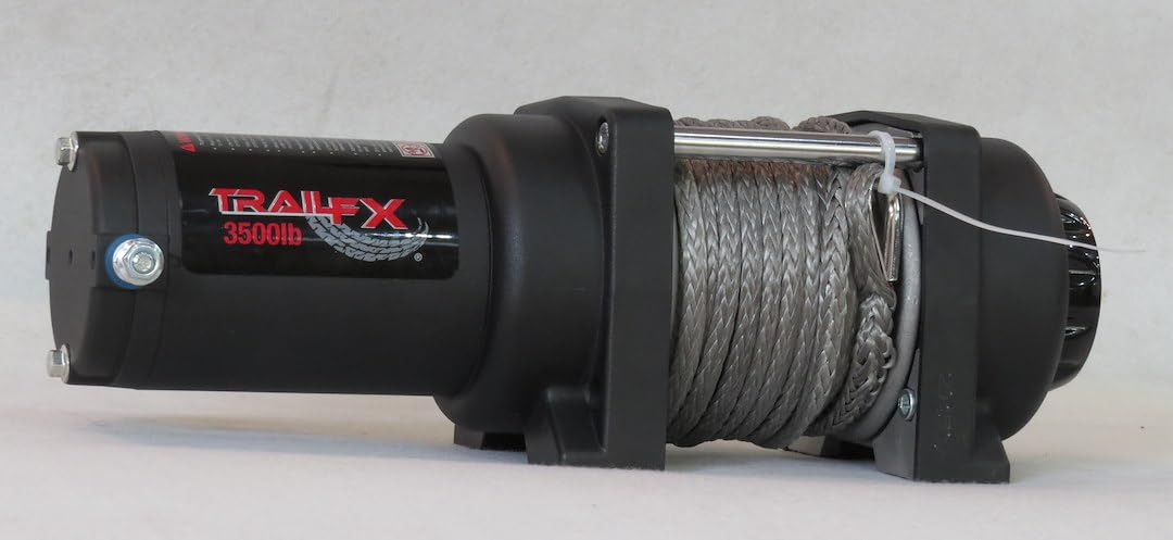 TRAILFX WS35B Trailfx WS35B TFX 3500LB SYNTH ROPE WINCH