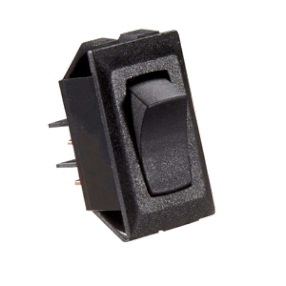 RV DESIGNER S321 RV Designer S321-10 Amp Momentary On/Off - SPST, Black DC Rocker Switch