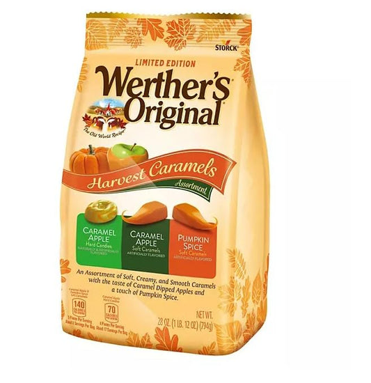 Werther's Original Werther's Original Harvest Caramel Assortment, Individually Wrapped, 28 oz