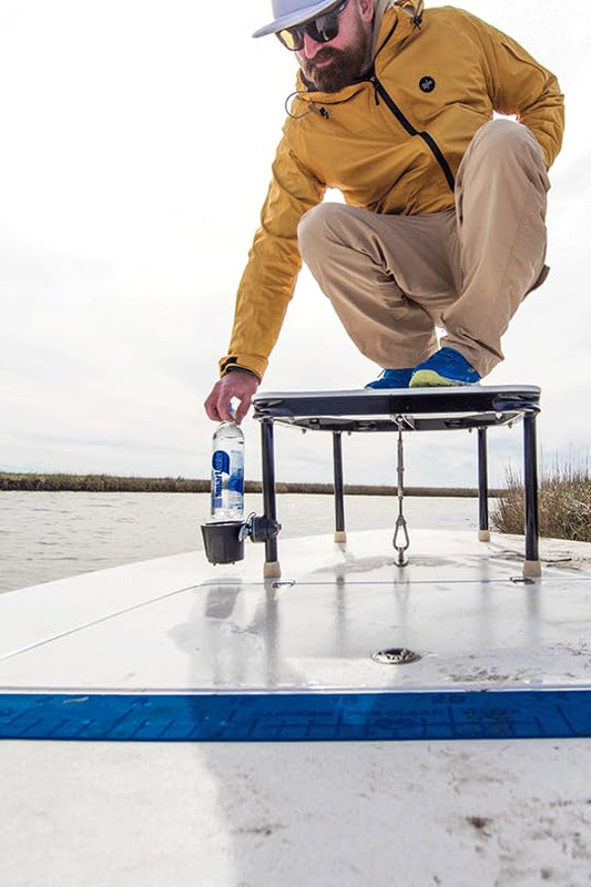 RAILBLAZA 02-4048-11 RAILBLAZA DrinkHold – Secure Kayak & Boat Cup Holder for StarPort Bases, fits Tumblers, Cans, Bottles, and More