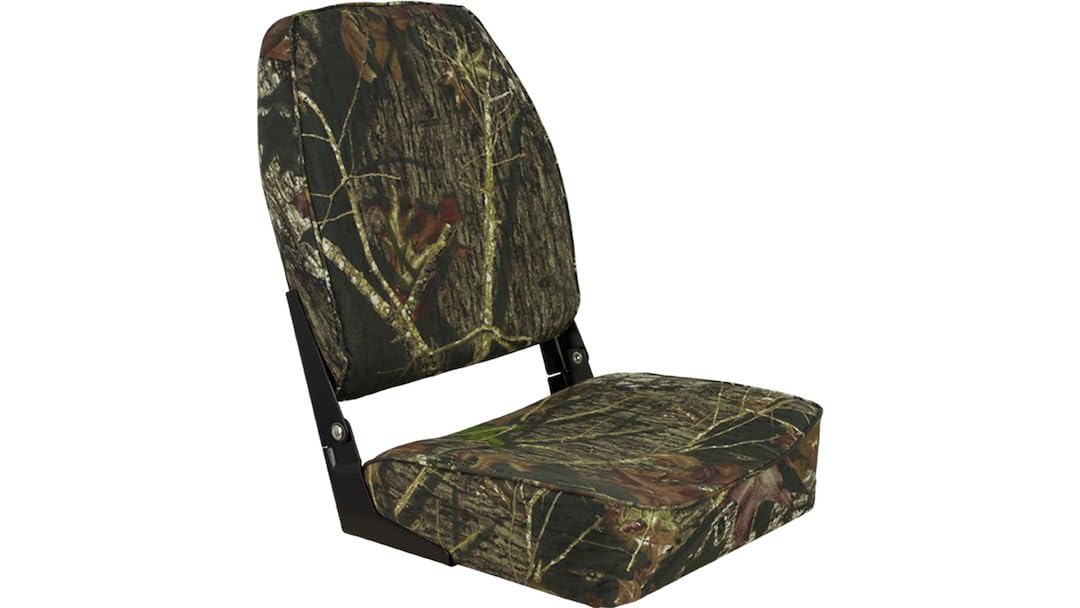 SPRINGFIELD 1040646 Springfield 1040646 High Back Folding Seat - Mossy Oak Break-Up
