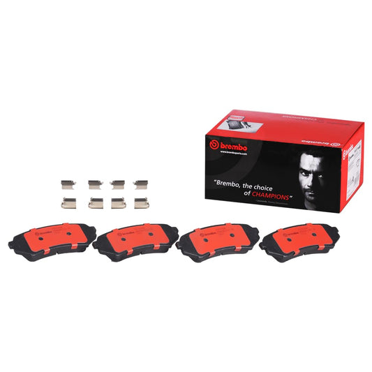 BREMBO P83049N Brembo P83049N Premium Ceramic Rear Disc Brake Pad Set LEXUS/TOYOTA/TOYOTA (FAW) OE# 04466YZZC4