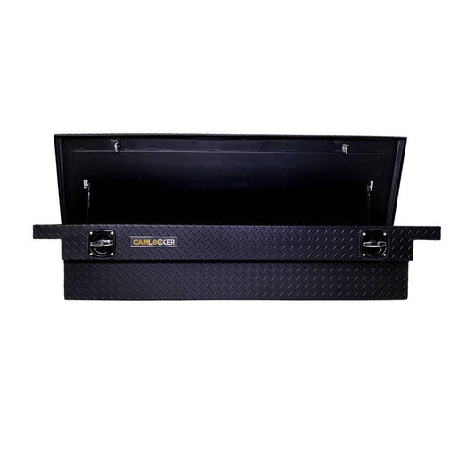 CAMLOCKER S71LP_RLMB CamLocker S71LPRLMB 71in Crossover Truck Tool Box with Rail (71in Low Profile Crossover Truck Tool Box with Rail - Matte Black)