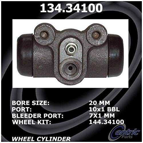 CENTRIC PARTS 134.34100 Centric Parts 134.34100 Drum Brake Wheel Cylinder