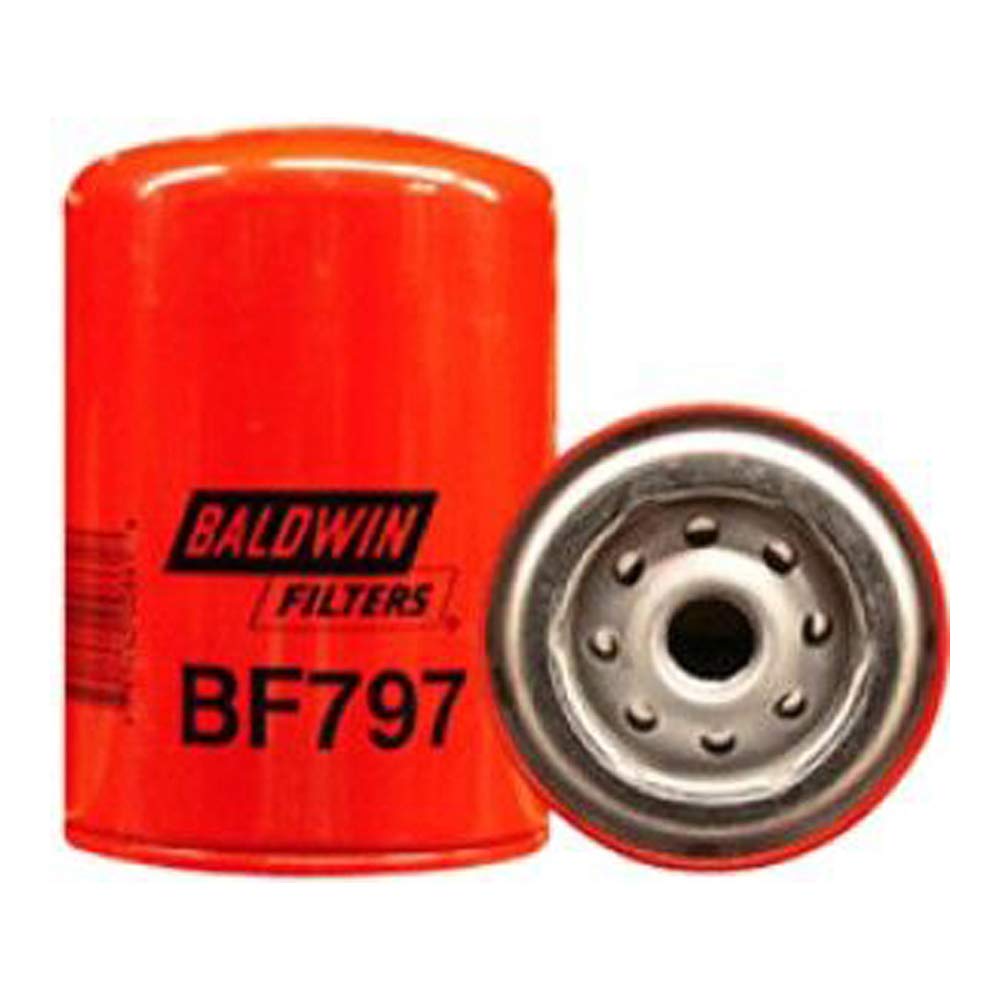 BALDWIN FILTERS BF797 Baldwin BF797 Heavy Duty Fuel Filter (5-3/8 x 3-11/16 x 5-3/8 In)