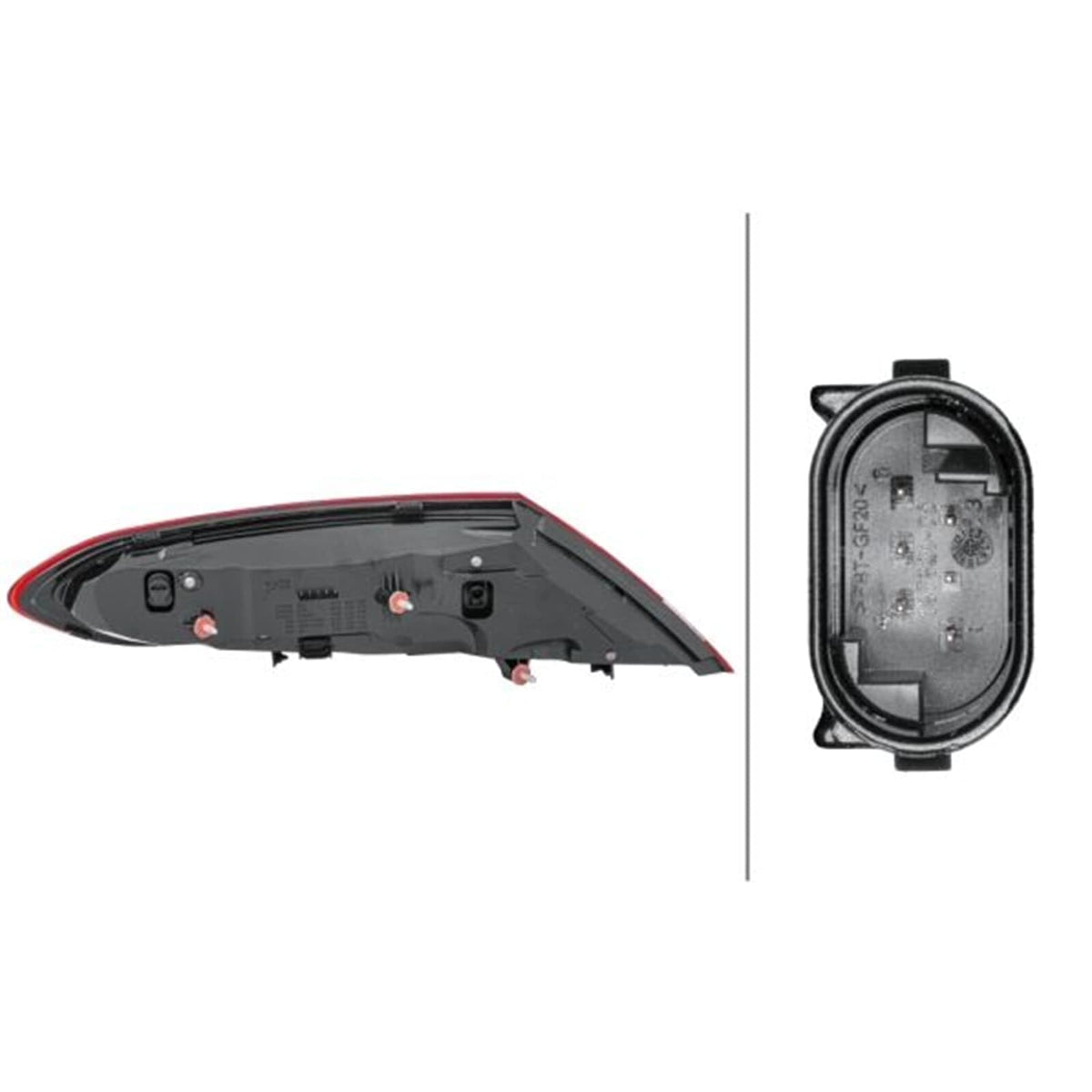 Hella 011786321 TLMP RH LED BMW 5 SER 09-17