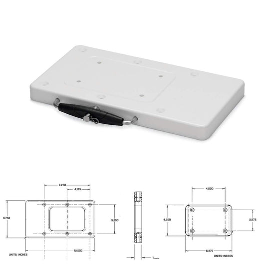 MINN KOTA 1854017 Minn Kota RTA-17 Quick Release Bracket for Trolling Motors