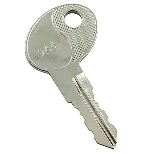 AP PRODUCTS 013-689964 AP Products 013-689964 Bauer RV 900-Series Double-Cut Replacement Key -#964,Single Key